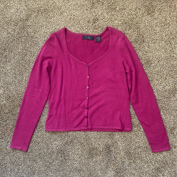 Express Sweaters - Vintage Express Silk/Cashmere Sweater Large